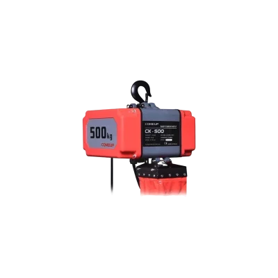 รอกโซ่ไฟฟ้า COMEUP รุ่น CK500 ขนาด 1/2 TON ระยะยก 3M. มีระบบตัดการทำงาน เมื่อใช้เกินกำลัง