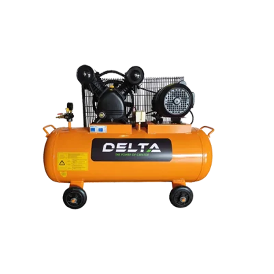 ปั๊มลมลูกสูบ Delta 1.5HP รุ่น DB1500 ถังลม 100 ลิตร ไฟ 220V ใช้งานเครื่องมือลม