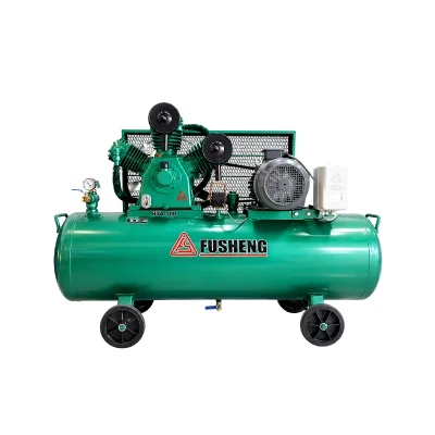 ปั๊มลมลูกสูบแรงดันสูง FUSHENG Two-Stage ขนาด 7.5 แรงม้า รุ่น HTA100-230 ไฟฟ้า 380V ถังลม 230 ลิตร