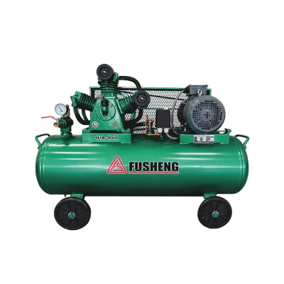 ปั๊มลมลูกสูบแรงดันสูง FUSHENG Two-Stage ขนาด 3 แรงม้า รุ่น HTA65H-170 ไฟฟ้า 380V ถังลม 170 ลิตร
