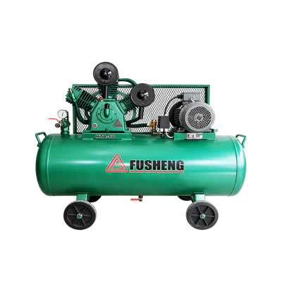 ปั๊มลมลูกสูบแรงดันสูง FUSHENG Two-Stage ขนาด 5 แรงม้า รุ่น HTA80-230 ไฟฟ้า 380V ถังลม 230 ลิตร