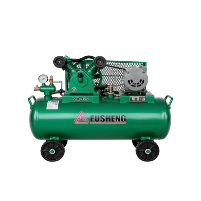 ปั๊มลมลูกสูบฟูเช็ง FUSHENG ขนาด 1 แรงม้า รุ่น VA65-110 ไฟฟ้า 220V ถังลม 110 ลิตร