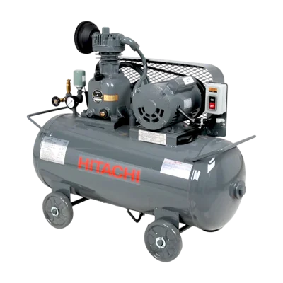 ปั๊มลมลูกสูบ Hitachi รุ่น 0.75P-9.5VSL5A 1HP ไฟ 220V สำหรับงานช่างและอุตสาหกรรม