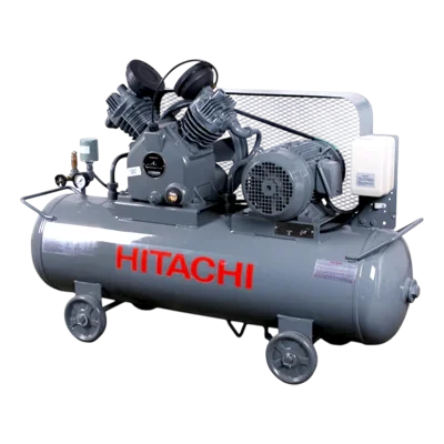 ปั๊มลมลูกสูบ Hitachi รุ่น 2.2P-9.5VSL5A 3HP ไฟ 220V สำหรับโรงงานและงานหนัก