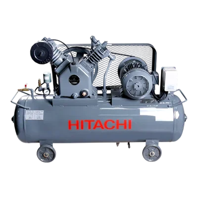 ปั๊มลมลูกสูบ Hitachi รุ่น 3.7P-9.5VL5A 5HP ไฟ 380V เหมาะสำหรับงานอุตสาหกรรมขนาดใหญ่