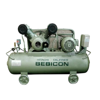 ปั๊มลม Oil-Free Hitachi รุ่น 7.5OP-8.5GA5A 10HP ไฟ 380V สำหรับงานอุตสาหกรรมขนาดใหญ่