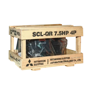 มอเตอร์มิตซูบิชิ MITSUBISHI รุ่น SCL-QR กำลัง 7.5 แรงม้า (5.5 กิโลวัตต์) 1 เฟส 220V 4P IP22