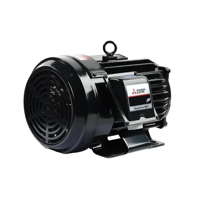 มอเตอร์มิตซูบิชิ MITSUBISHI รุ่น SF-QR กำลัง 3 แรงม้า  (2.2 กิโลวัตต์) 3 เฟส 380V 4P IP55
