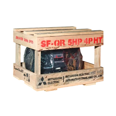 มอเตอร์มิตซูบิชิ MITSUBISHI รุ่น SF-QR กำลัง 5 แรงม้า  (3.7 กิโลวัตต์) 3 เฟส 380V (HT) 4P IP55