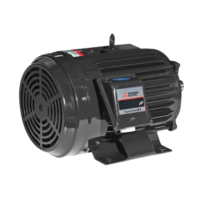มอเตอร์มิตซูบิชิ MITSUBISHI รุ่น SF-QR กำลัง 5 แรงม้า  (3.7 กิโลวัตต์) 3 เฟส 380V 4P IP55