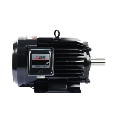 มอเตอร์มิตซูบิชิ MITSUBISHI รุ่น SF-QR กำลัง 7.5 แรงม้า  (5.5 กิโลวัตต์) 3 เฟส 380V (HT) 4P IP55