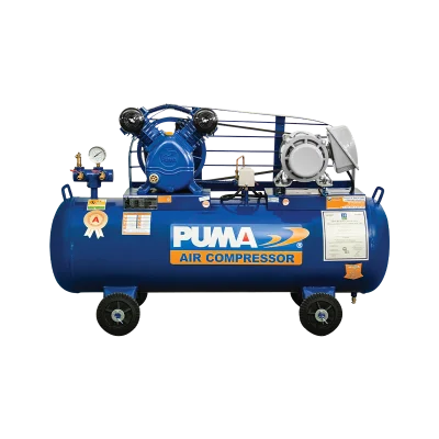 ปั๊มลมลูกสูบ PUMA PP-22 ขนาด 2HP ใช้สำหรับงานพ่นสี งานลมทั่วไป