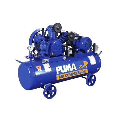 ปั๊มลมลูกสูบแรงดันสูง PUMA Two-Stage ขนาด 15 แรงม้า รุ่น TPP-150 ไฟฟ้า 380V ถังลม 520 ลิตร