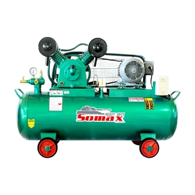 ปั๊มลมลูกสูบ SOMAX 3HP รุ่น SB-30/148 220V/380V ใช้สำหรับงานพ่นสี และอู่ซ่อมรถขนาดกลาง