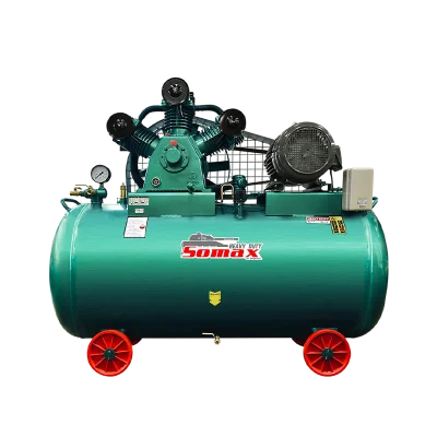 ปั๊มลมลูกสูบโซแม็กซ์ SOMAX 15HP รุ่น SC-150/850 ไฟ 380V เหมาะสำหรับงานอุตสาหกรรมหนัก