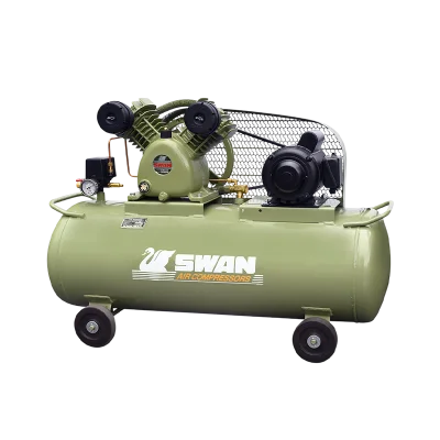 ปั๊มลมลูกสูบ SWAN รุ่น SVP-212 1/2HP 220V ถัง 58 ลิตร สำหรับงานช่างทั่วไป