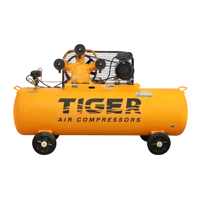 ปั๊มลมสายพาน Tiger รุ่น TGA33-270 3HP ถังลม 270 ลิตร ไฟ 220V สำหรับงานช่างทั่วไป