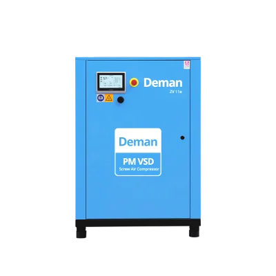 ปั๊มลมสกรู VATA รุ่น ZV11e ระบบ Inverter ขนาด 15HP ประหยัดพลังงาน แรงดันลมคงที่
