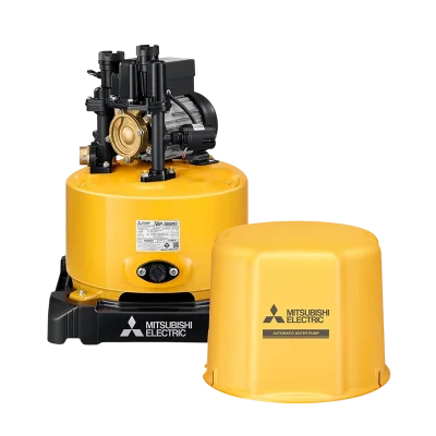 ปั๊มน้ำอัตโนมัติ มิตซูบิชิ MITSUBISHI รุ่น WP-305R2 ขนาด 300 วัตต์ แบบถังกลม