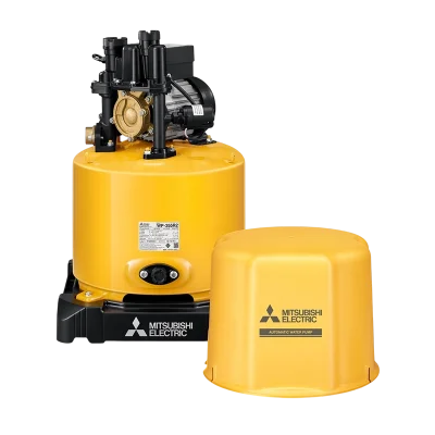 ปั๊มน้ำอัตโนมัติ มิตซูบิชิ MITSUBISHI รุ่น WP-355R2 ขนาด 350 วัตต์ แบบถังกลม