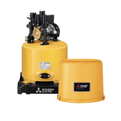 ปั๊มน้ำอัตโนมัติ มิตซูบิชิ MITSUBISHI รุ่น WP-505R2 ขนาด 500 วัตต์ แบบถังกลม