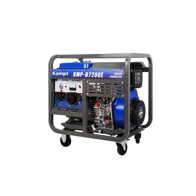 เครื่องปั่นไฟดีเซล KAMPF รุ่น KMP-D7200E กำลังเครื่องยนต์ 11HP 489cc.