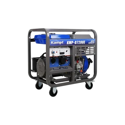 เครื่องปั่นไฟดีเซล KAMPF รุ่น KMP-D7200E กำลังเครื่องยนต์ 11HP 489cc.
