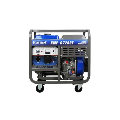 เครื่องปั่นไฟดีเซล KAMPF รุ่น KMP-D7200E กำลังเครื่องยนต์ 11HP 489cc.