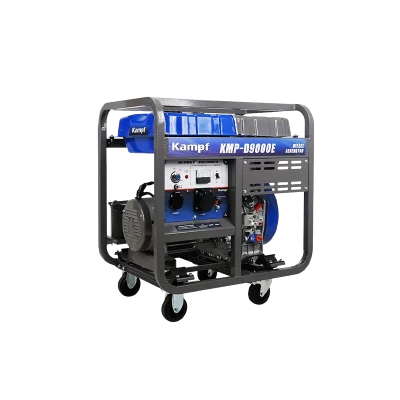 เครื่องปั่นไฟดีเซล KAMPF รุ่น KMP-D9000E กำลังเครื่องยนต์ 13HP 667cc.