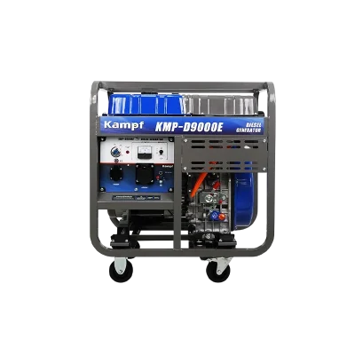 เครื่องปั่นไฟดีเซล KAMPF รุ่น KMP-D9000E กำลังเครื่องยนต์ 13HP 667cc.