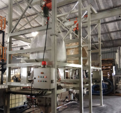 Dust-Free Bulk Bag Discharger Dust-Free Bulk Bag Discharger