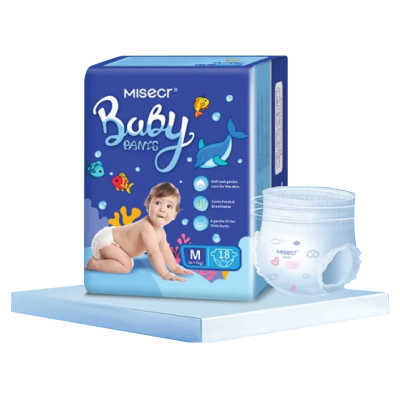 MISECR แพมเพิส Day&Night Baby Pants M-XXL แบบกางเกง