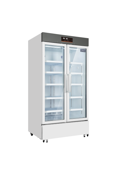 MC-5L756 700L Large Capacity Lab refrigerator with Two Glass Door