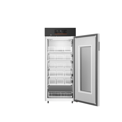 206L Blood Storage Refrigerator Midea Stainless Steel Interior with Rust-Proof Shelves