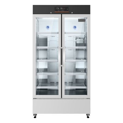 MC-5L756 700L Large Capacity Lab refrigerator with Two Glass Door