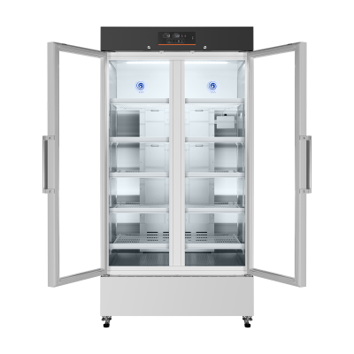 MC-5L756 700L Large Capacity Lab refrigerator with Two Glass Door