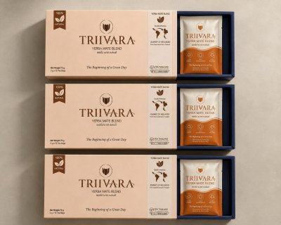 <img alt="ภาพสไลด์กล่อง TRIIVARA Yerba Mate Blend Complete Set">