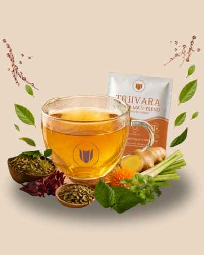 <img alt="ภาพเครื่องดื่ม TRIIVARA Yerba Mate Blend">
