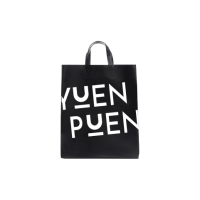 กระเป๋าผ้าใบช้อปปิ้ง SIZE M ทรงตั้ง