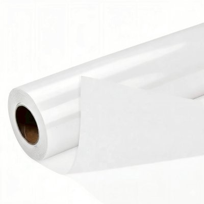 แผ่นไวนิลรีดร้อน HTVRONT รุ่น Heat Transfer Vinyl Roll White