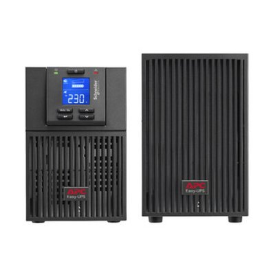 "SRVRK1KIL-2Y" APC Easy UPS On-Line 1kVA / 800W 230V Rackmount 2U Long Runtime True Online UPS with Rack Rail Kit & 2-Year Warranty Package