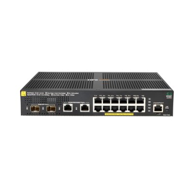 "JL693A" Aruba 2930F: 12x 10/100/1000 PoE+ 2x 1/10G SFP+