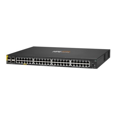 "R8N85A" Aruba CX 6000 48x10/100/1000BASE-T Ports, PoE 370W + 4x1G SFP Ports