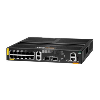 "R8Q72A" Aruba CX 6200F 12xports 10/100/1000BASE-T Class4 PoE , 2x100M/1G ports, PoE 139W + 42x1G/10G SFP ports; PHY-less