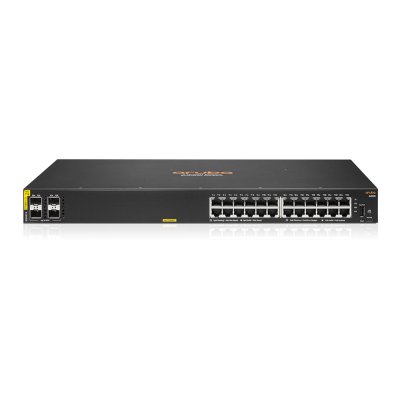 "R8N87A" Aruba CX 6000 24x10/100/1000BASE-T Ports, PoE 370W + 4x1G SFP Ports