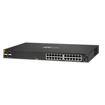 "R8N87A" Aruba CX 6000 24x10/100/1000BASE-T Ports, PoE 370W + 4x1G SFP Ports