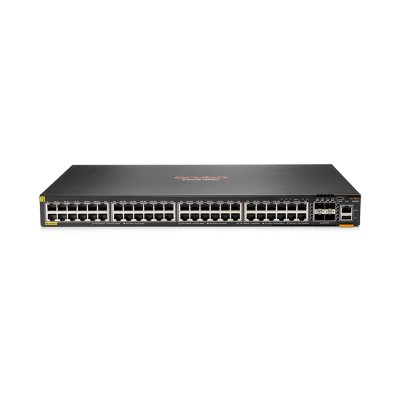 "JL665A"จำหน่าย HPE Aruba Networking CX 6300F 48‑port 1GbE Class 4 PoE and 4‑port SFP56 Switch"JL665A" ราคาพร้อมติดตั้ง