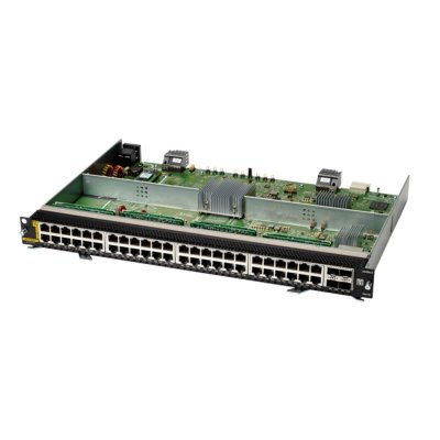 R0X39C : Aruba CX 6400 48‑port 1GbE Class 6 PoE and 4‑port SFP56 v2 Module