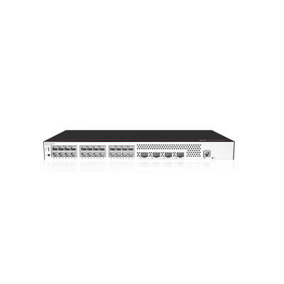 S5735-L24T4X-QA-V2 (24*10/100/1000BASE-T ports, 4*10GE SFP+ ports, AC power, Fanless)