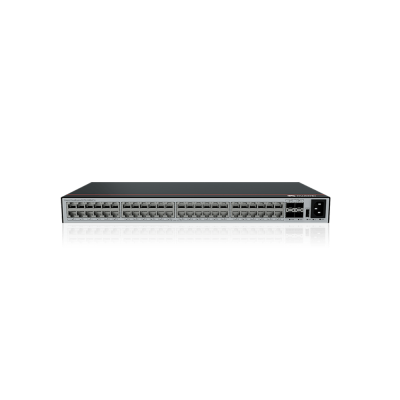 S5755-H48N4Y-A (48*10/100/1000/2.5GBASE-T ports, 4*25GE SFP28 ports, built-in AC power, front access)